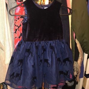 Cat & Jack 5T Navy Dress
